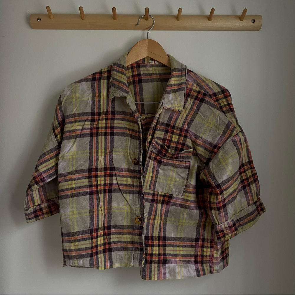 Urban Outfitters Womens Multicolor Plaid Pajamas